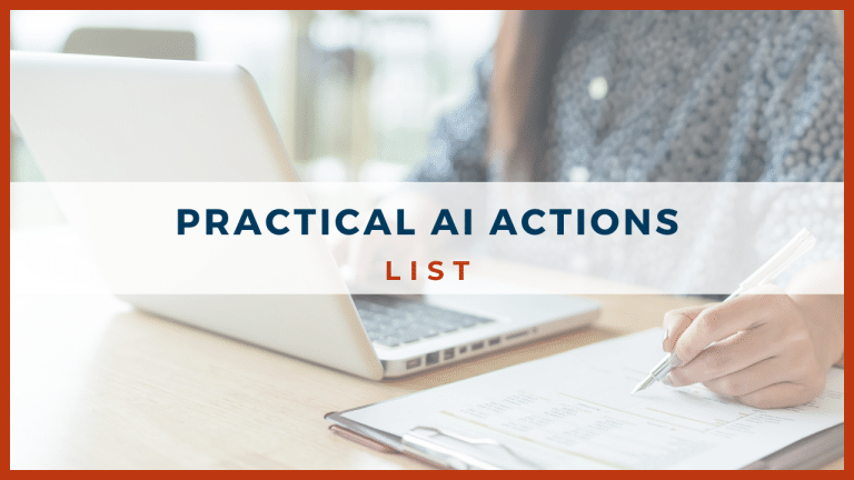 Practical AI Actions List